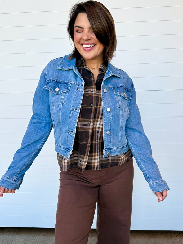 The Laura Classic Fit Denim Jacket