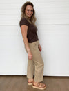 The Drea Cargo Crop Wide Leg Pants