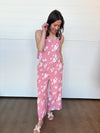 The Rachel Floral Print Tank + Pants Set