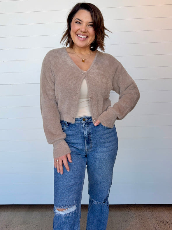 The Sadira Fluffy Cardigan