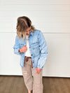 The Vera Balloon Sleeve Denim Jacket
