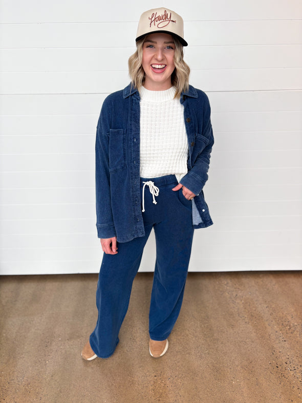 The Hunter Knit Denim Pant