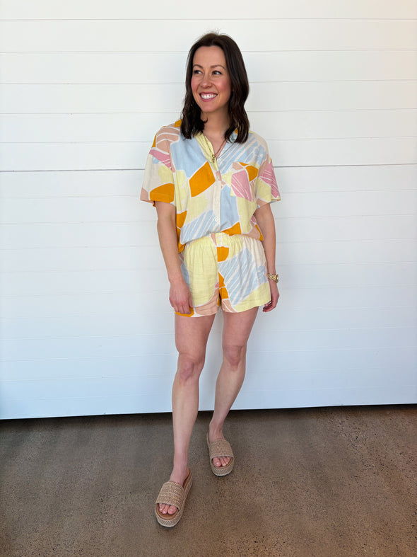 The Scout Riviera Linen Short