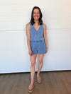 The Solace Jersey Denim Top
