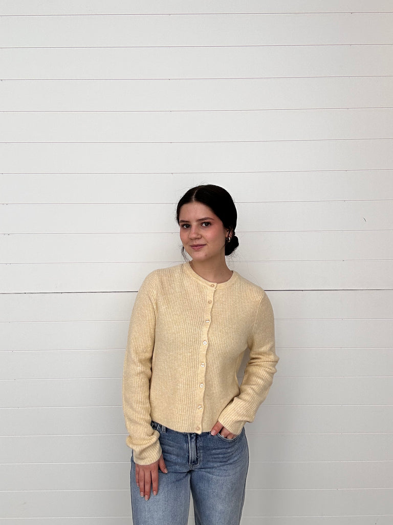 Z Supply Medina Rib Cardigan | Women's Button Front Red Knit