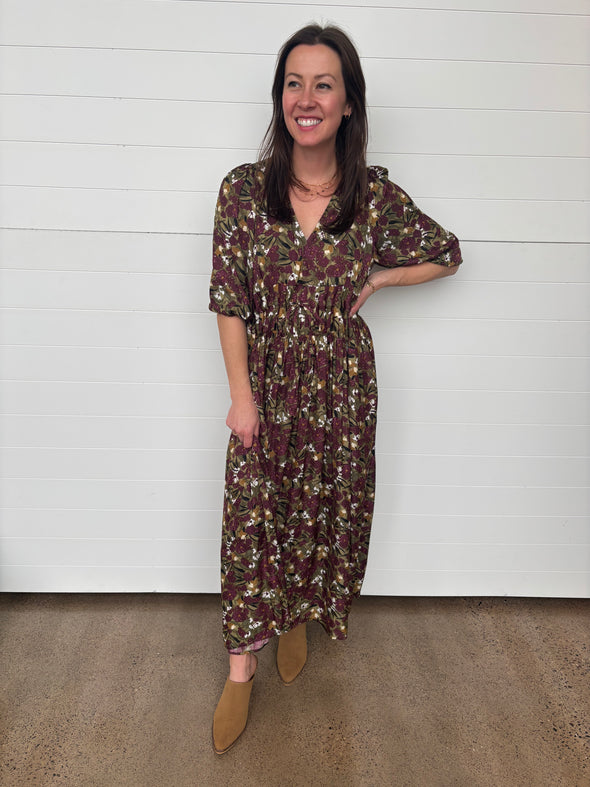 The Alessia Floral Maxi Dress