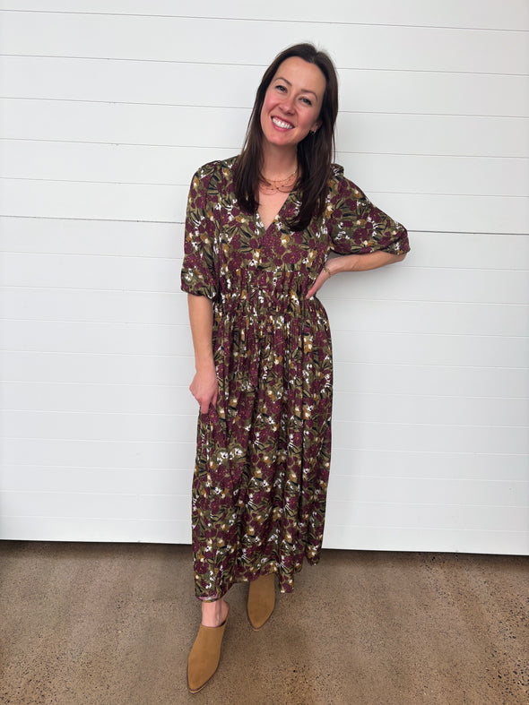 The Alessia Floral Maxi Dress