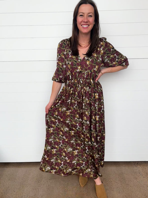 The Alessia Floral Maxi Dress