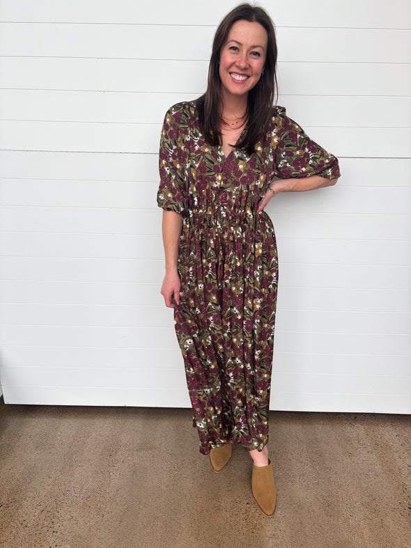 The Alessia Floral Maxi Dress