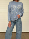 The Quinnley Embroidered Bow Sweater