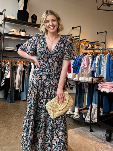 The Kat Printed Midi Dress