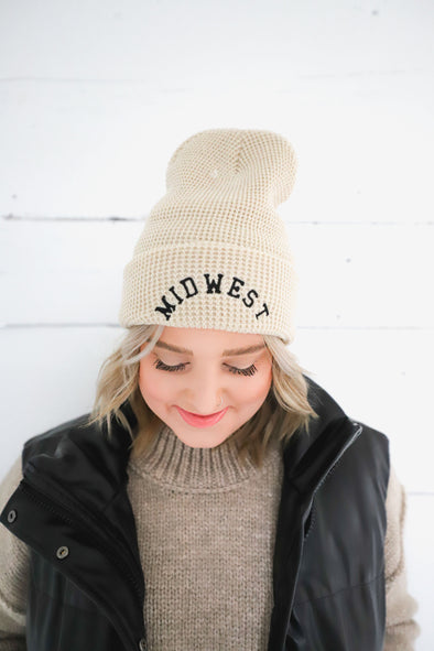 The Midwest Waffle Beanie