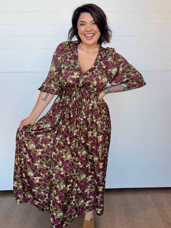 The Alessia Floral Maxi Dress