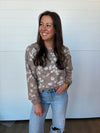 The Charlotte Floral Sweater