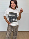 z supply disco ball oversized graphic tee for NYE 