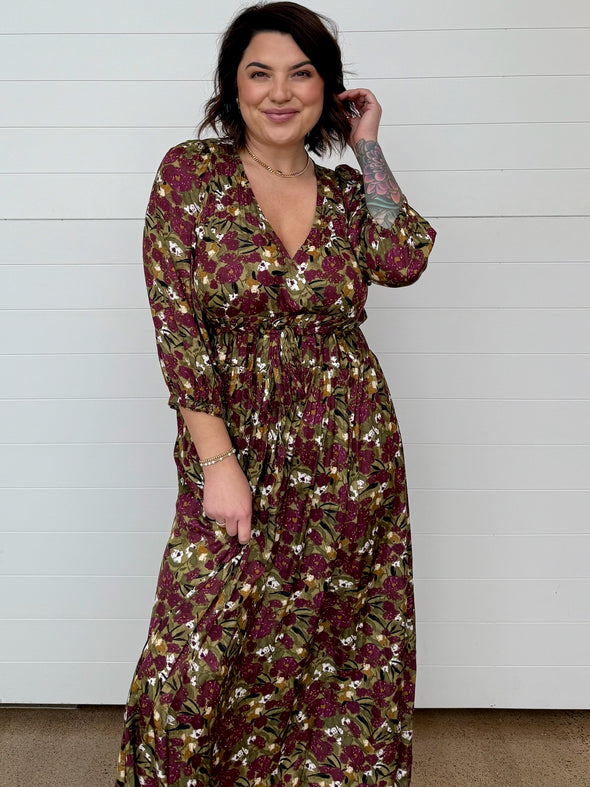 The Alessia Floral Maxi Dress