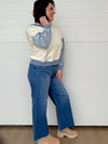 The Meg High Rise FabAb Wide Leg Jeans - Milestone