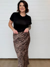 The Izabel Leopard Skirt
