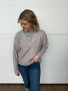 The Amalia V-Neck Basic Sweater