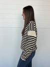 The Maya Striped Knit Sweater