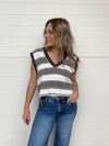 The Harley Striped Sweater Vest