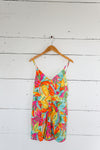The Lizzie Tropical Floral Romper