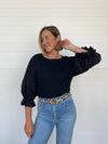The Robbie Balloon Sleeve Blouse