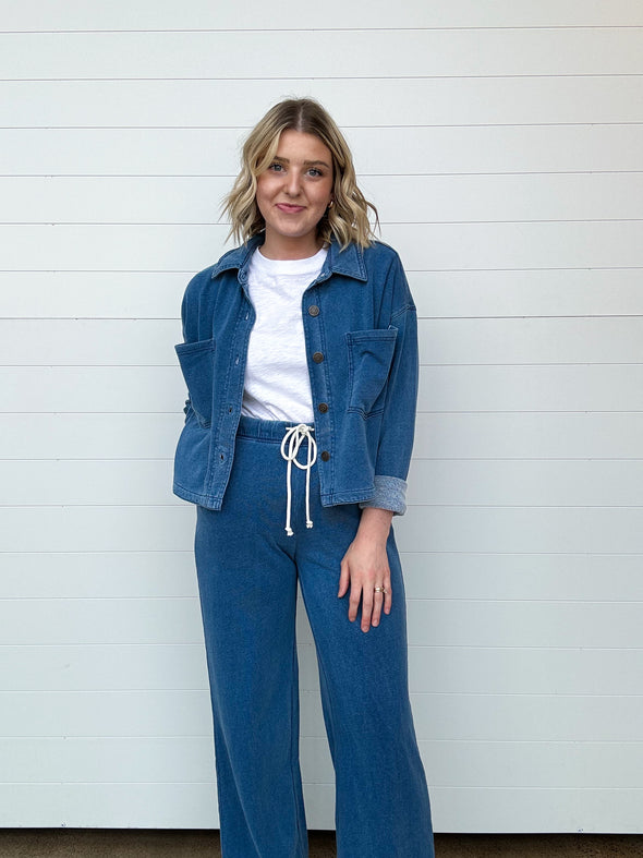 The Hunter Knit Denim Pant