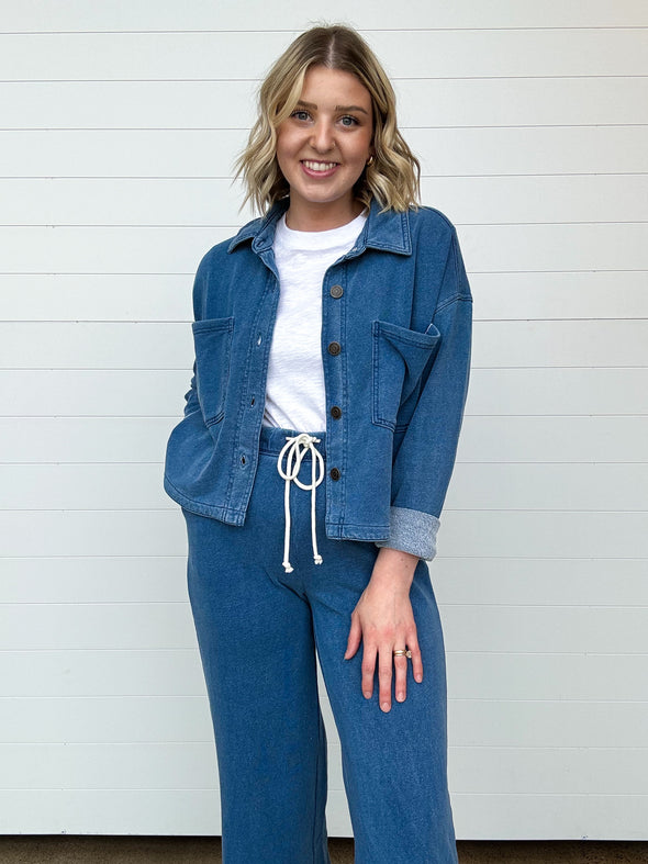 The Hunter Knit Denim Pant