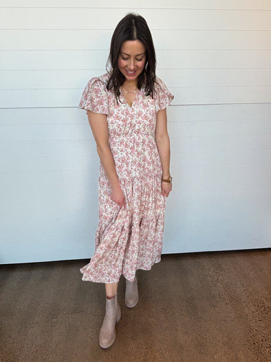 The Floral Midi Dress