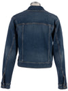 kut from the kloth julia crop denim jacket drop shoulder main wash