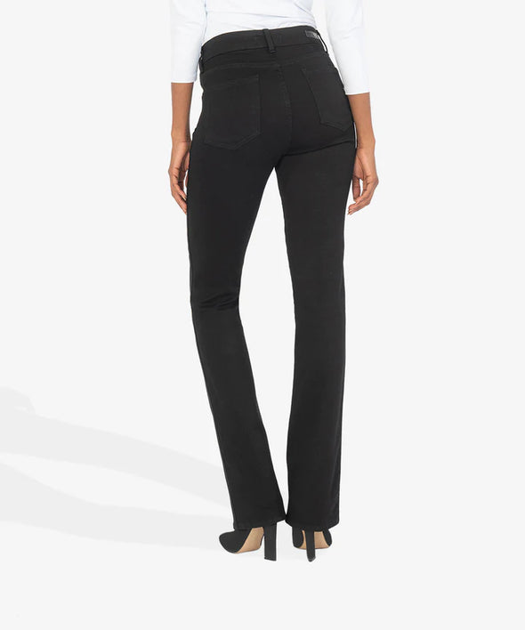 The Natalie High Rise Bootcut Jeans - Black