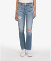 The Chrissie High Rise Slim Straight Jeans - Classic