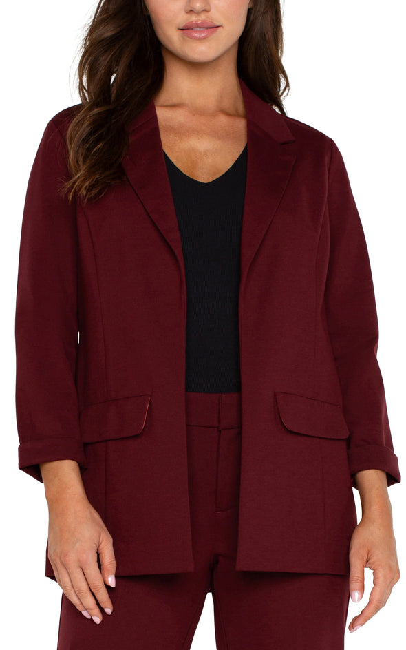 liverpool classic boyfriend blazer princess darts bordeaux