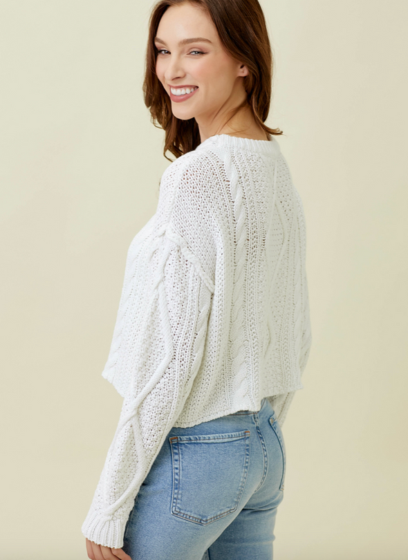 The Madilyn Cropped Sweater