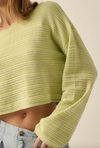 The Karley Cropped Sweater