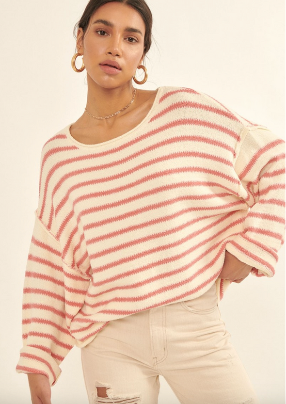 The Mallory Striped Sweater