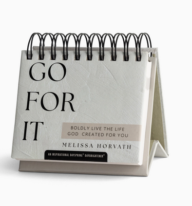 Go For It perpetual calendar devotional melissa horvath sweet water decor