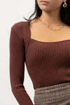 The Kendra Square Neck Sweater