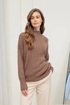 mock neck ribbed sweater exposed seams relaxed oversized fit free people dupe