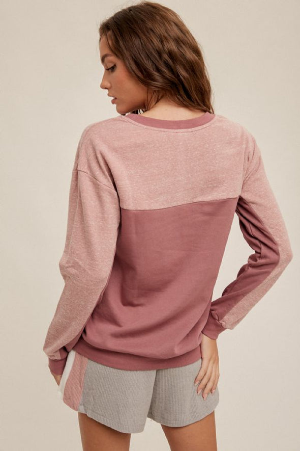 The Rowan Color Blocked Sweatshirt