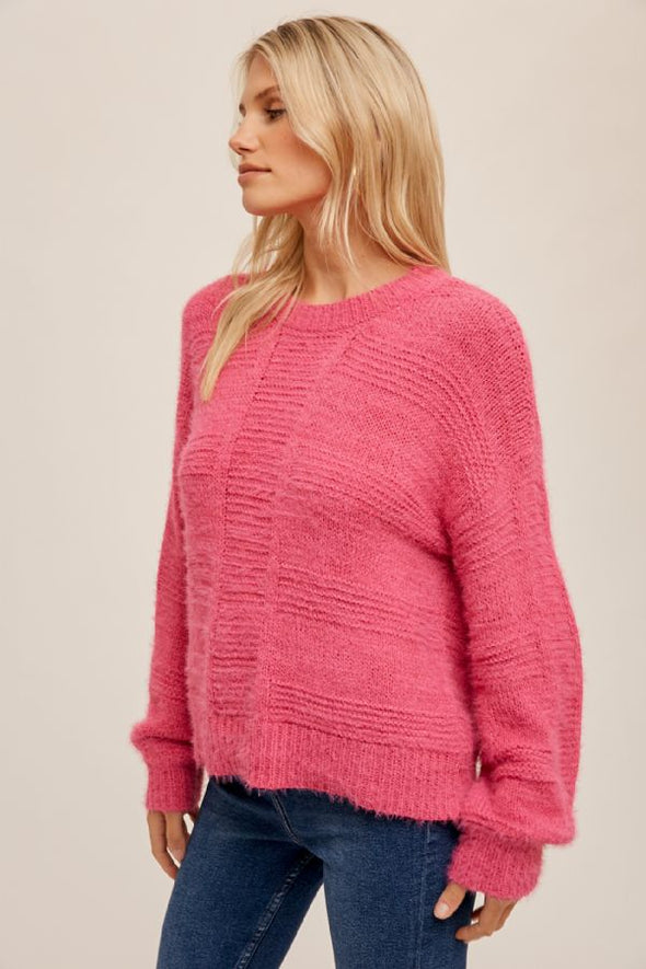The Mila Fuzzy Sweater