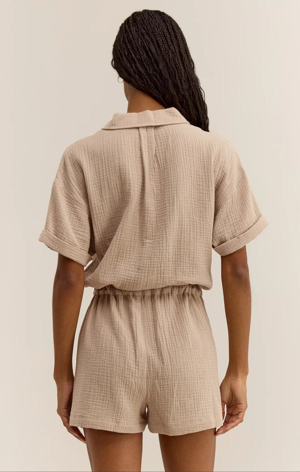 The Lookout Gauze Romper