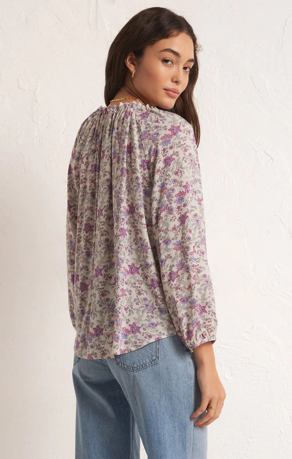 The Athena Floral Top