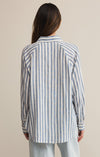 z supply perfect line top button up long sleeve relaxed fit striped collared boathouse