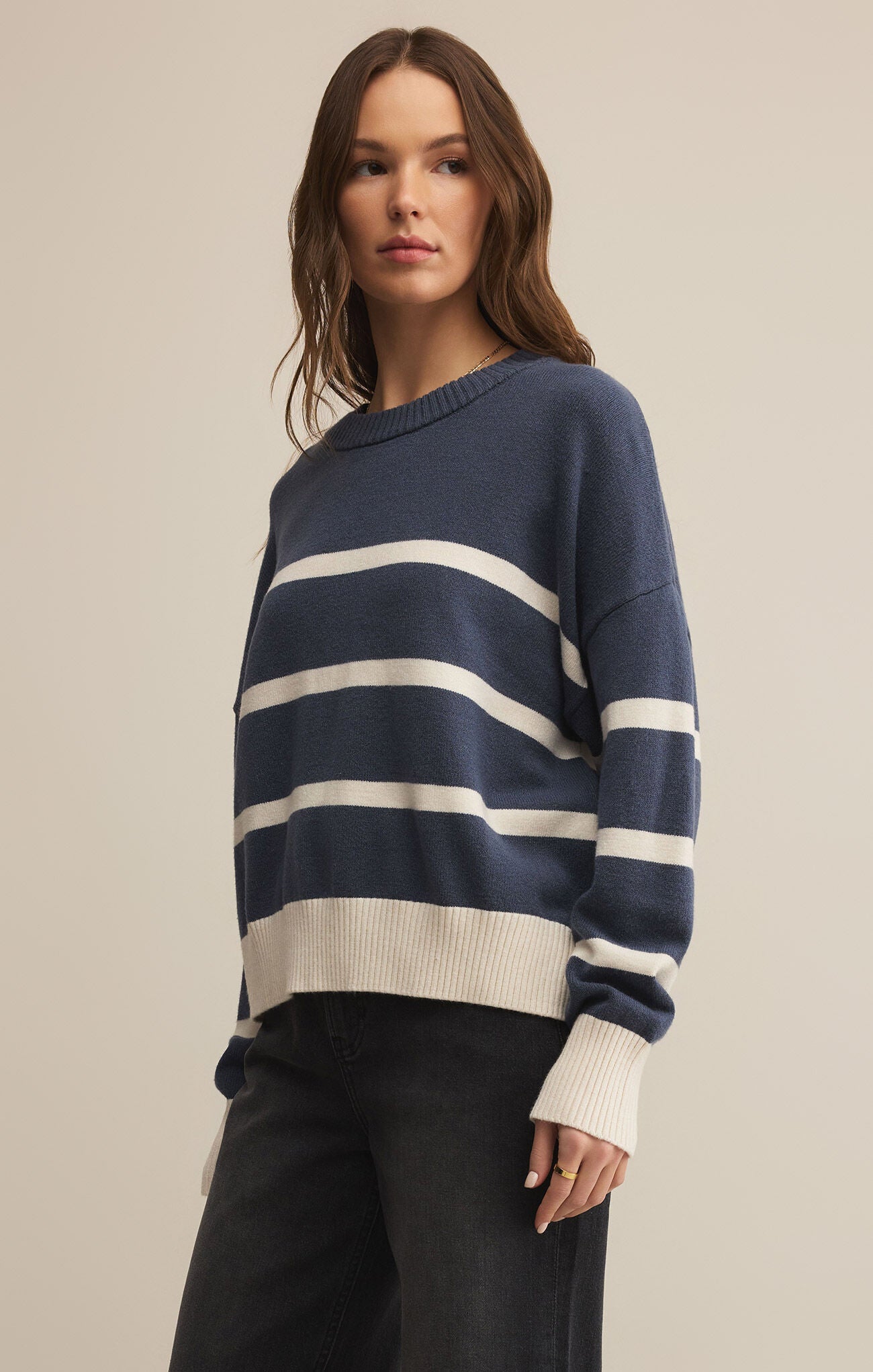 Z Supply Jordane Striped Sweater | One:Nine Boutique