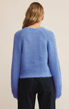 z supply sheena sweater serene blue