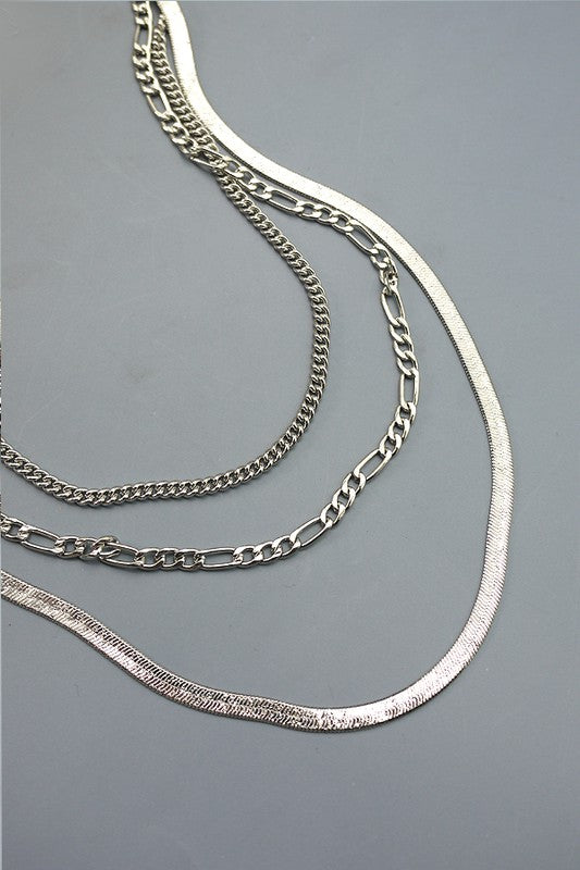 The Anastasia Layered Chain Necklace