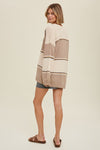 The Chandelle Striped Cardigan