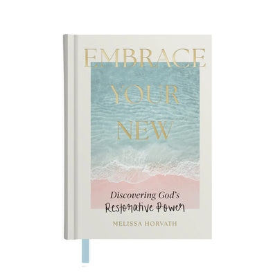 sweet water decor embrace your new inspirational womens devotional hard cover